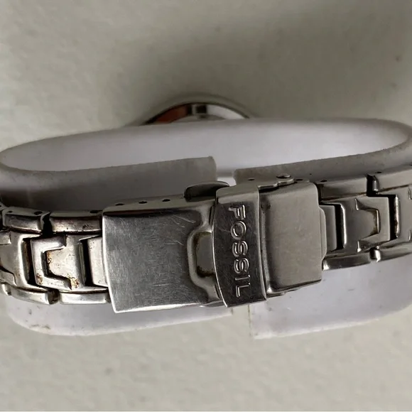 Fossil Blue Watch Blue Green Dial Silver Tone - Picture 7 of 11